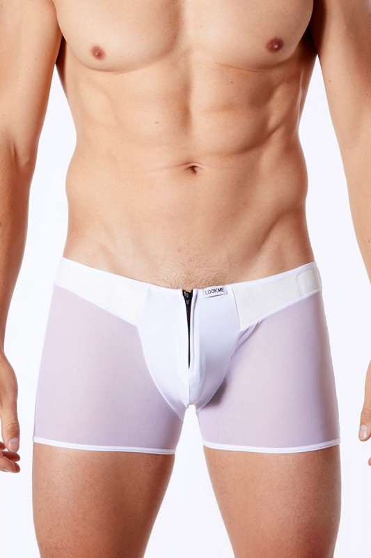 Boxer Cube Blanc - Rayon Homme - MyLibido