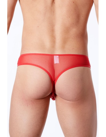 String lacé 899 Rouge | LookMe