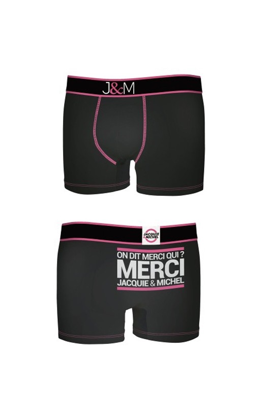 Boxer J&M en coton - Noir 2 | Jacquie & Michel