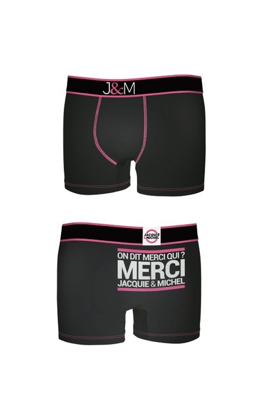 Boxer J&M en coton - Noir 2