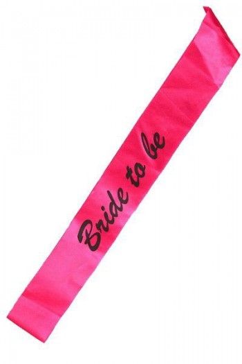 Echarpe satin Bride to be |