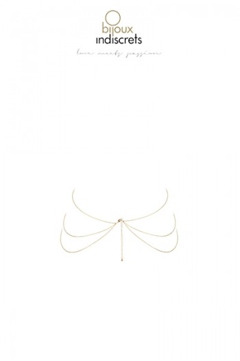 Chaine de corps en 8 dorée | Bijoux Indiscrets 2