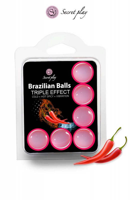 6 Brazilian Balls triple effets | Secret Play