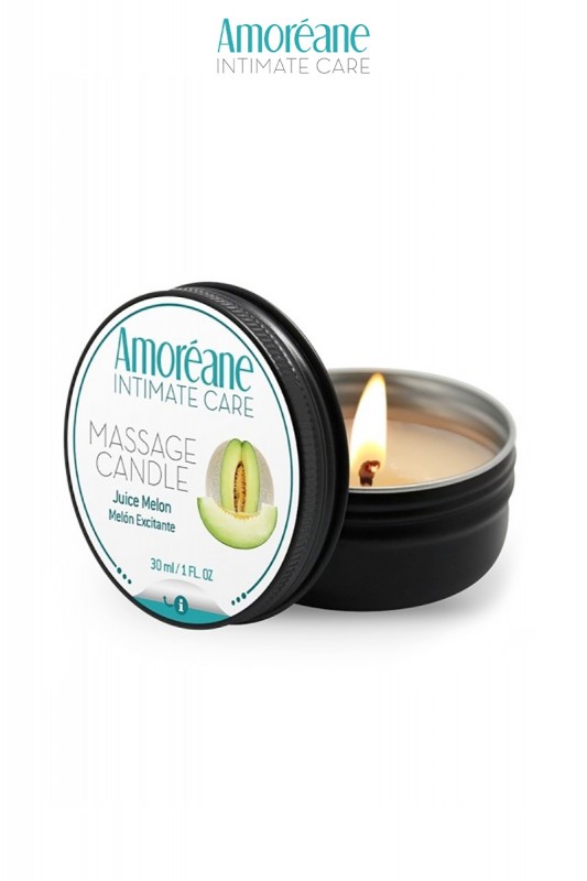 Bougie de massage parfumée melon | Amoreane Med