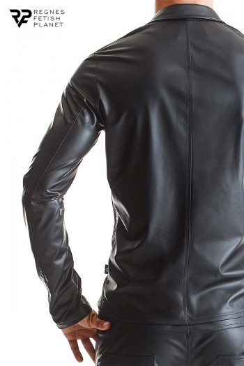 Veste fetish bi-matière Daniele | Regnes 2