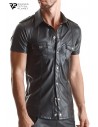 Chemise wetlook manches courtes Luca | Regnes