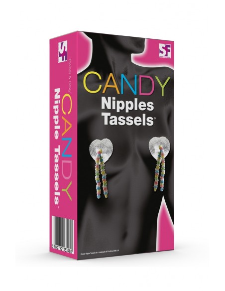 Cache tétons coeur sequin et bonbons | Spencer & Fleetwood