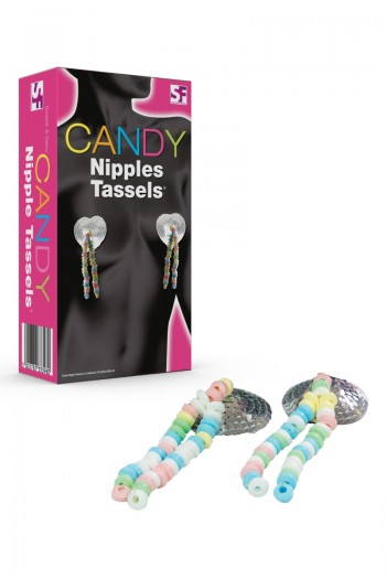 Cache tétons coeur sequin et bonbons | Spencer & Fleetwood 2