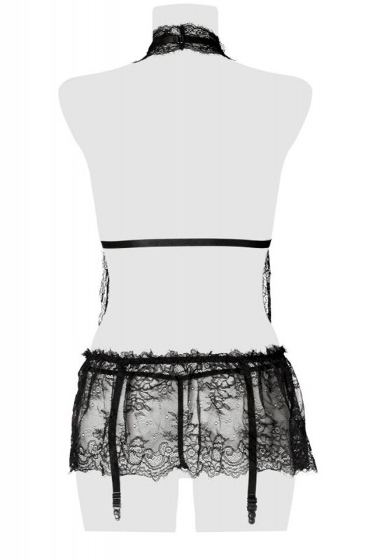 Ensemble dentelle érotique | Grey Velvet | Grey Velvet