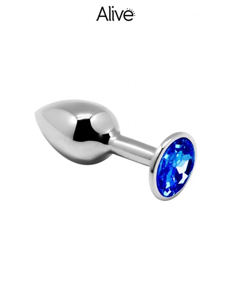 Bijou anal bleu L - Plug métal | Alive Bijou anal bleu L - Plug métal | Alive
