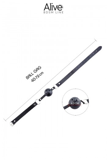 Discretion - Baillon noir | Alive 2