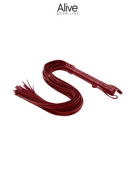 Fouet rouge simili cuir | Alive Fouet rouge simili cuir | Alive