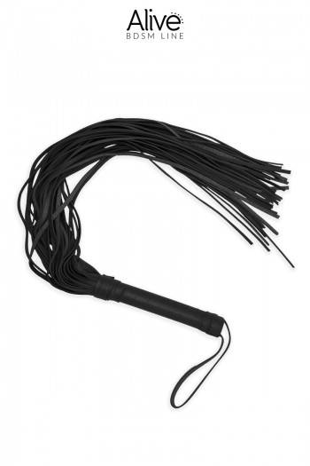 Fouet noir simili cuir | Alive