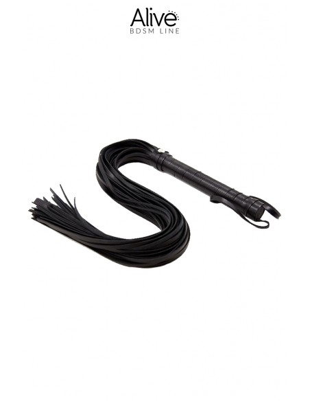 Fouet noir simili cuir | Alive Fouet noir simili cuir | Alive