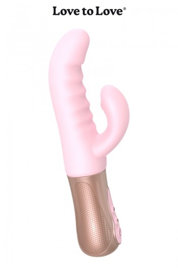 Sassy Bunny rose - Vibro Rabbit va-et-vient | Love to Love