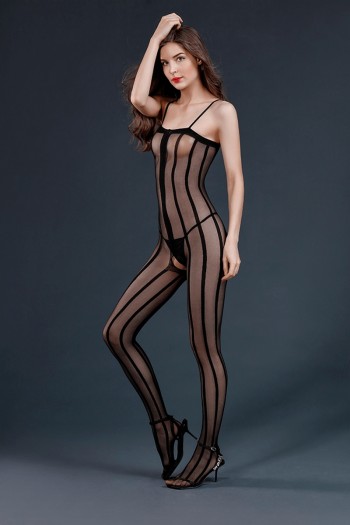 Combinaison résille ouverte Moonlight N°3 | MoonLight Lingerie 2