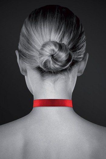 Collier choker rouge et cadenas coeur | Bijoux pour toi 2