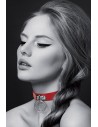Collier rouge avec anneau | Bijoux pour toi
