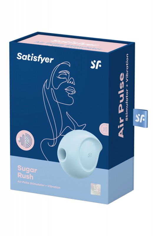 Satisfyer Sugar Rush bleu - Double stimulateur clitoridien | Satisfyer
