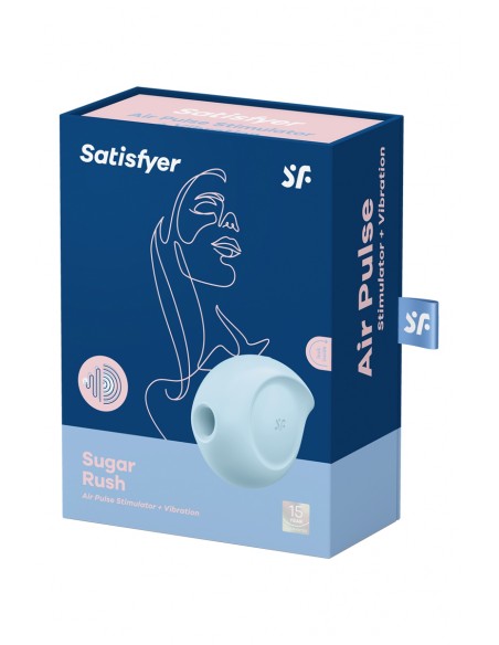Satisfyer Sugar Rush bleu - Double stimulateur clitoridien | Satisfyer