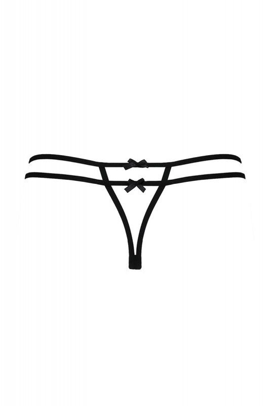 Rubi - String ouvert rouge | Passion lingerie