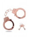 Menottes métal couleur rose gold | Toy Joy