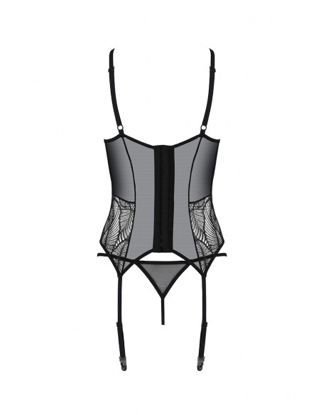 Leafa - Guêpière tulle et dentelle | Passion lingerie