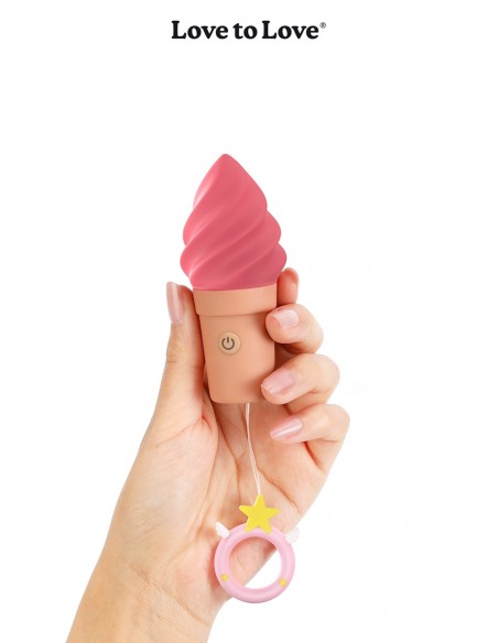 Cand'Ice Raspberry Joly - Stimulateur clitoridien | Love to Love Cand'Ice Raspberry Joly - Stimulateur clitoridien | Love to Love