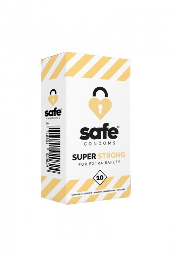 Safe Super Strong - 10 préservatifs résistants | Safe