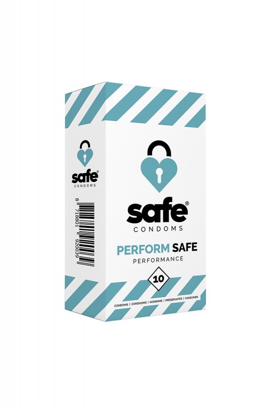 Safe Performance - 10 préservatifs retardants | Safe