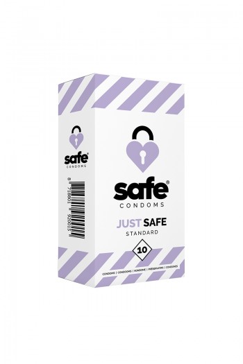Just Safe Standard - 10 préservatifs anatomiques | Safe