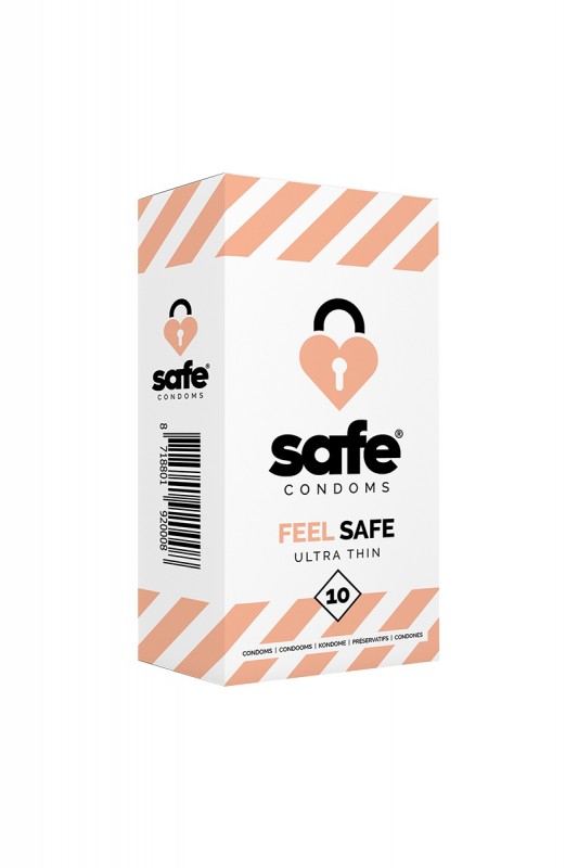 Feel Safe - 10 préservatifs fins | Safe