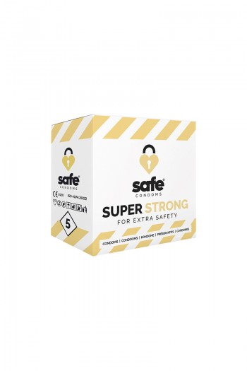 Safe Super Strong - 5 préservatifs résistants | Safe