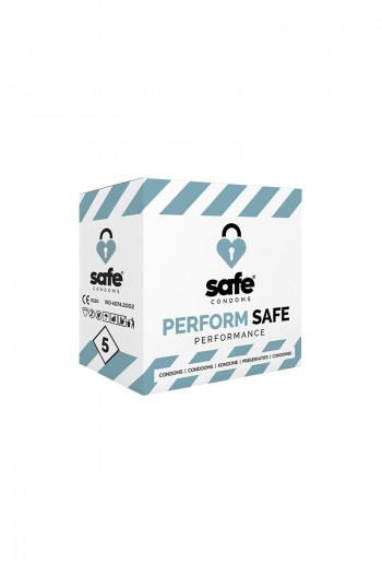 Safe Performance - 5 préservatifs retardants | Safe
