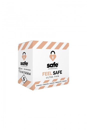 Feel Safe - 5 préservatifs fins | Safe