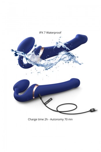 Strap-on-me Orgasme multiple L bleu nuit | Strap-on-Me 2