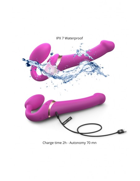 Strap-on-me Multi Orgasm Fuchsia XL | Strap-on-Me