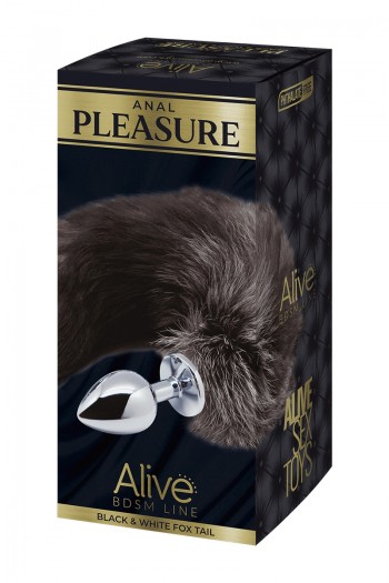 Plug avec queue de renard taille L | Alive 2