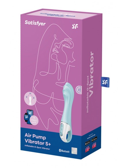 Air Pump Vibrator 5 - Vibro gonflable | Satisfyer