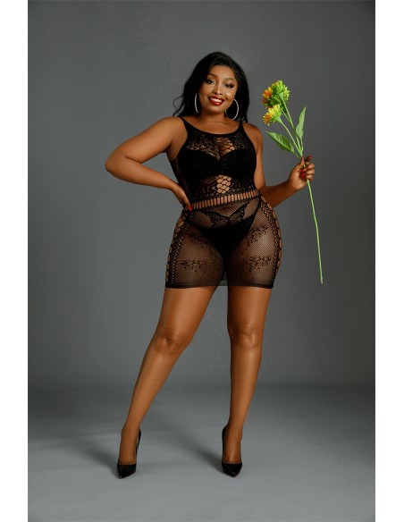 Mini robe sexy grande taille - Moonlight N°01 | MoonLight Lingerie Mini robe sexy grande taille - Moonlight N°01 | MoonLight Lingerie