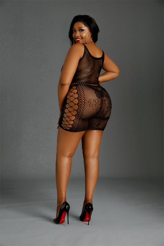 Mini robe sexy grande taille - Moonlight N°01 | MoonLight Lingerie