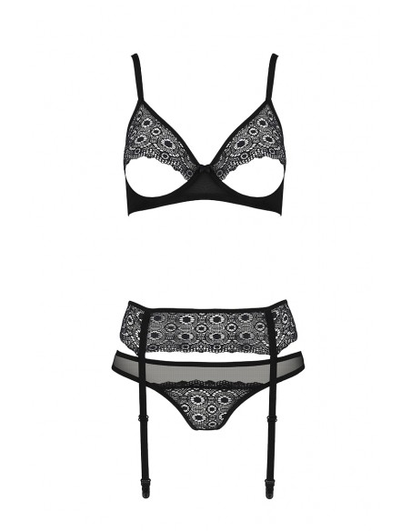 Zinnia - Ensemble à jarretelles ECO Collection | Passion lingerie Zinnia - Ensemble à jarretelles ECO Collection | Passion lingerie