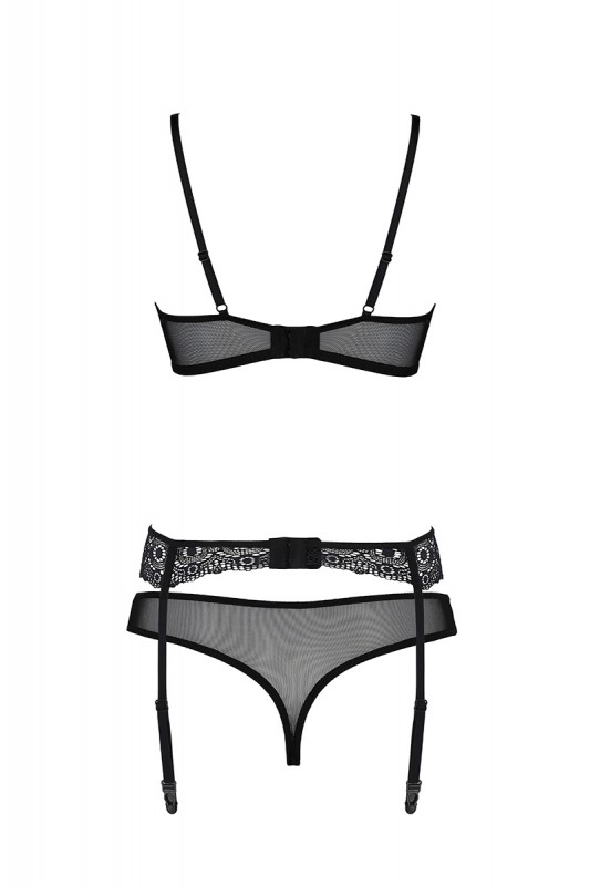 Zinnia - Ensemble à jarretelles ECO Collection | Passion lingerie
