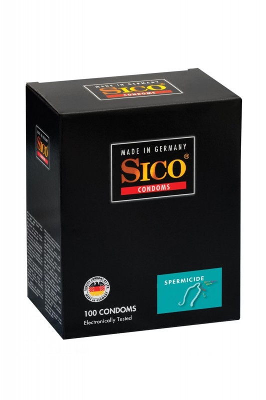 Sico SPERMICIDE - 100 préservatifs spermicides | Sico