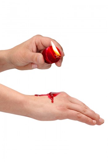 4 bougies SM rouges parfum Pécheresse | Ouch! 2