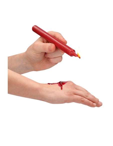 4 bougies SM colorées Longues | Ouch!