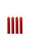 4 bougies SM rouges basse température | Ouch!