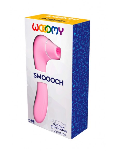 Smooch rose - Stimulateur clitoridien | Wooomy Smooch rose - Stimulateur clitoridien | Wooomy