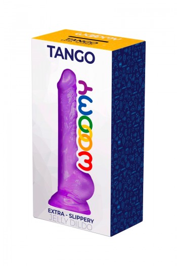 Tango - Gode jelly translucide violet | Wooomy 2