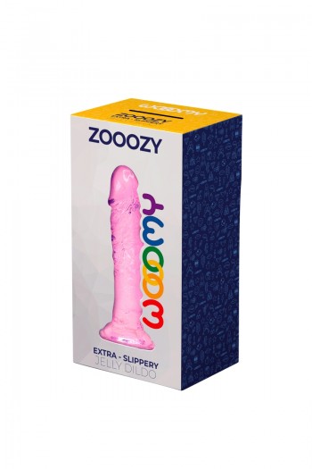 Zooozy - Gode jelly translucide rose | Wooomy 2